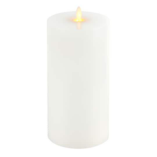 4" x 8" Oscillating Flame LED Pillar Candle by Ashland